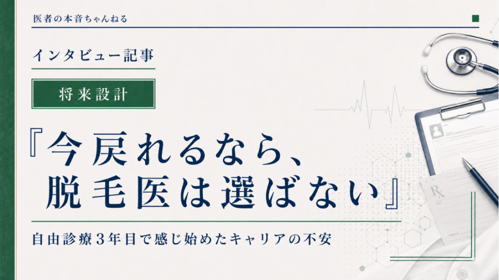 医者の本音ちゃんねる